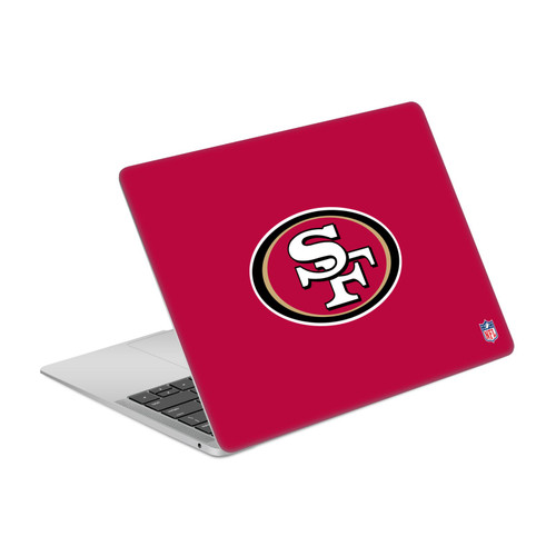 NFL San Francisco 49ers Plain Vinyl Sticker Skin Decal Cover for Apple MacBook Air 13.3" A1932/A2179