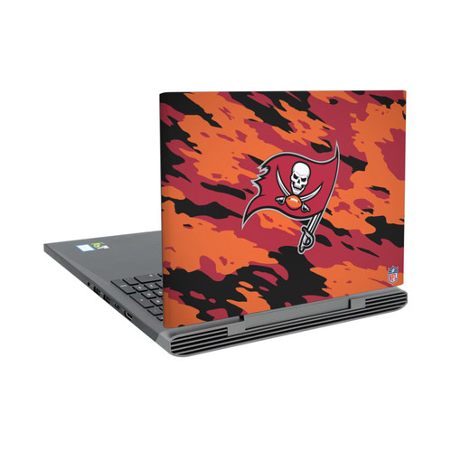 NFL Tampa Bay Buccaneers Camou Vinyl Sticker Skin Decal Cover for Dell Inspiron 15 7000 P65F