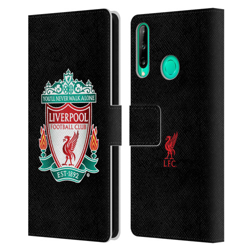 Liverpool Football Club Crest 1 Black 1 Leather Book Wallet Case Cover For Huawei P40 lite E