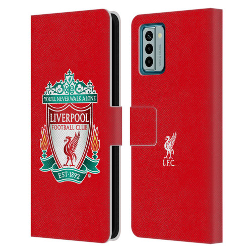 Liverpool Football Club Crest 1 Red 1 Leather Book Wallet Case Cover For Nokia G42