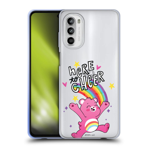 Care Bears Graphics Cheer Soft Gel Case for Motorola Moto G52