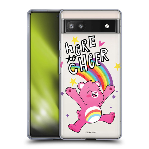 Care Bears Graphics Cheer Soft Gel Case for Google Pixel 6a