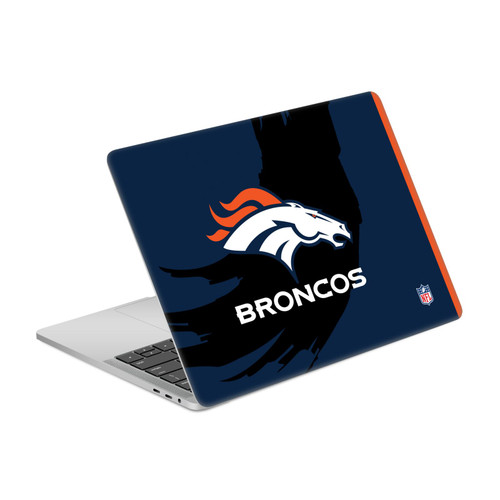 NFL Denver Broncos Sweep Stroke Vinyl Sticker Skin Decal Cover for Apple MacBook Pro 13" A1989 / A2159