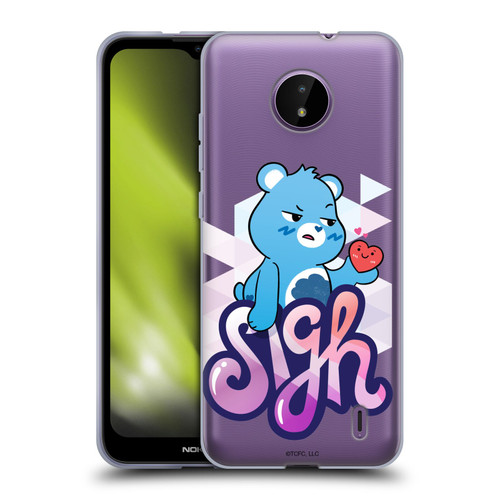 Care Bears Graphics Grumpy Soft Gel Case for Nokia C10 / C20