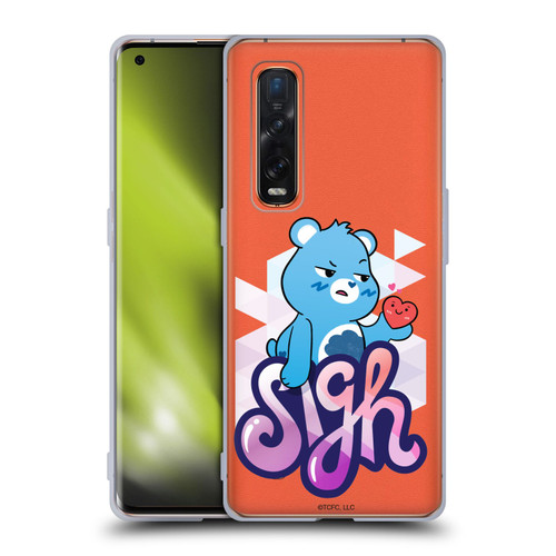 Care Bears Graphics Grumpy Soft Gel Case for OPPO Find X2 Pro 5G