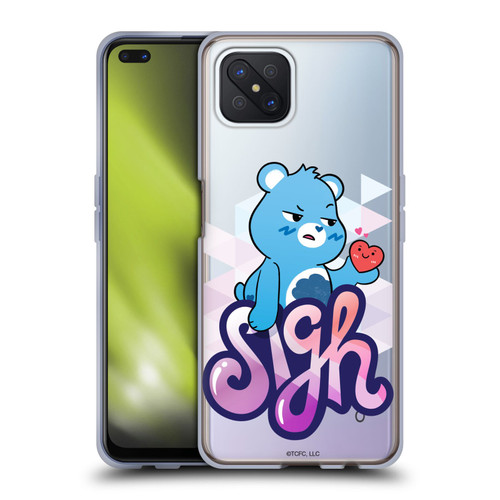 Care Bears Graphics Grumpy Soft Gel Case for OPPO Reno4 Z 5G