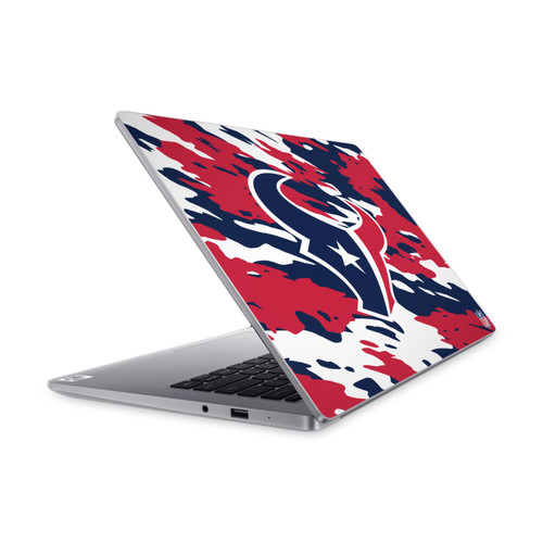 NFL Houston Texans Camou Vinyl Sticker Skin Decal Cover for Xiaomi Mi NoteBook 14 (2020)