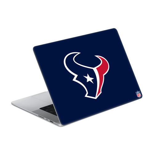 NFL Houston Texans Plain Vinyl Sticker Skin Decal Cover for Apple MacBook Pro 16" A2485 / A3428 / A3429