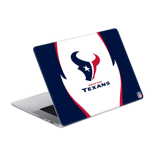 NFL Houston Texans Side Details Vinyl Sticker Skin Decal Cover for Apple MacBook Pro 16" A2485 / A3428 / A3429