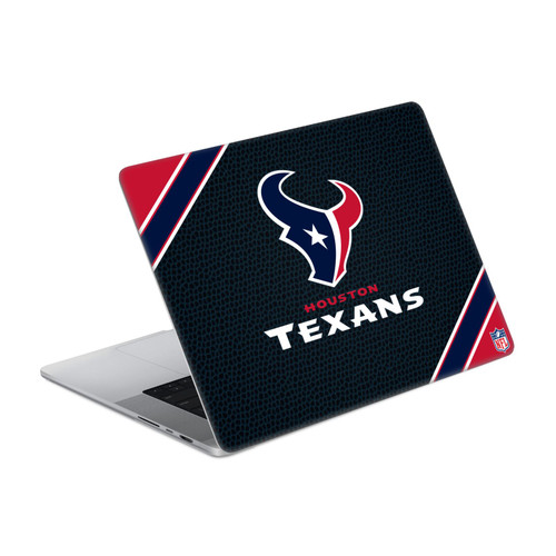 NFL Houston Texans Logo Art Vinyl Sticker Skin Decal Cover for Apple MacBook Pro 16" A2485 / A3428 / A3429