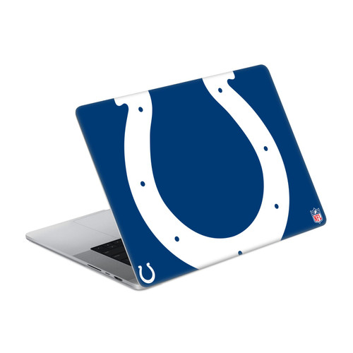 NFL Indianapolis Colts Oversize Vinyl Sticker Skin Decal Cover for Apple MacBook Pro 16" A2485 / A3428 / A3429