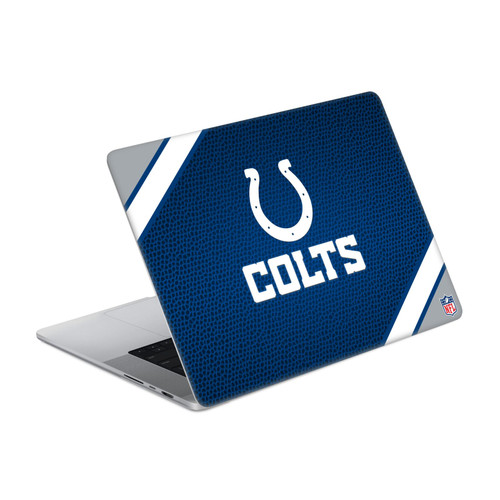 NFL Indianapolis Colts Logo Art Vinyl Sticker Skin Decal Cover for Apple MacBook Pro 16" A2485 / A3428 / A3429
