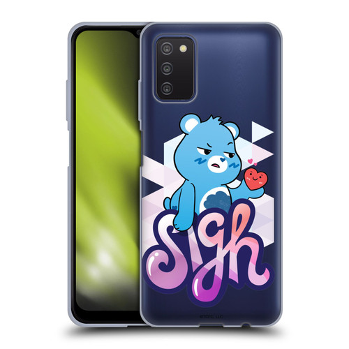 Care Bears Graphics Grumpy Soft Gel Case for Samsung Galaxy A03s (2021)