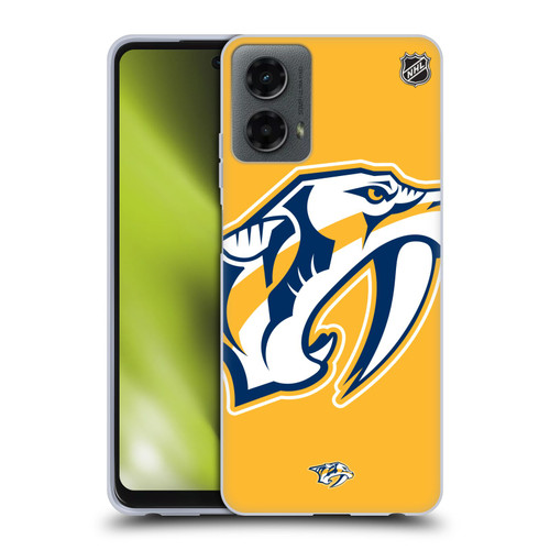 NHL Nashville Predators Oversized Soft Gel Case for Motorola Moto G (2024)