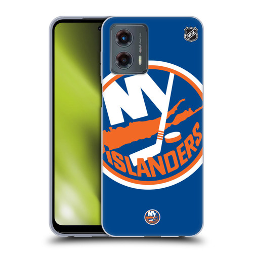 NHL New York Islanders Oversized Soft Gel Case for Motorola Moto G (2023)