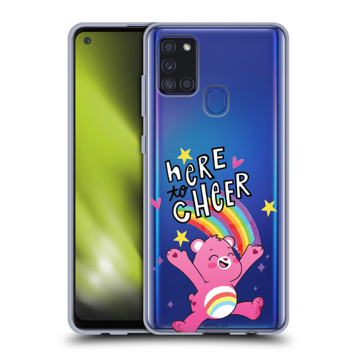 Care Bears Graphics Cheer Soft Gel Case for Samsung Galaxy A21s (2020)