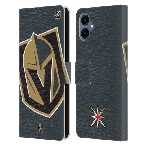 NHL Vegas Golden Knights Oversized Leather Book Wallet Case Cover For Samsung Galaxy A06 4G