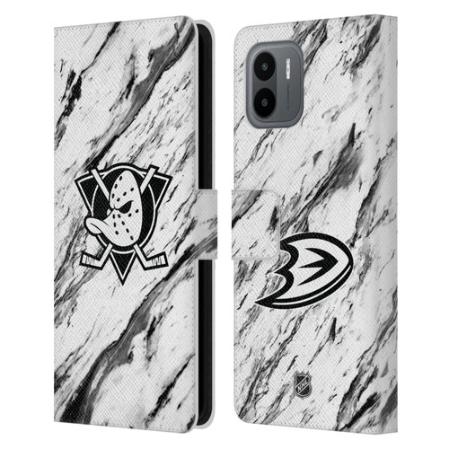NHL Anaheim Ducks Marble Leather Book Wallet Case Cover For Xiaomi Redmi A2 NHL Anaheim Ducks Marble Leather Book Wallet Case Cover For Xiaomi Redmi A2