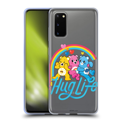 Care Bears Graphics Group Hug Life Soft Gel Case for Samsung Galaxy S20 / S20 5G