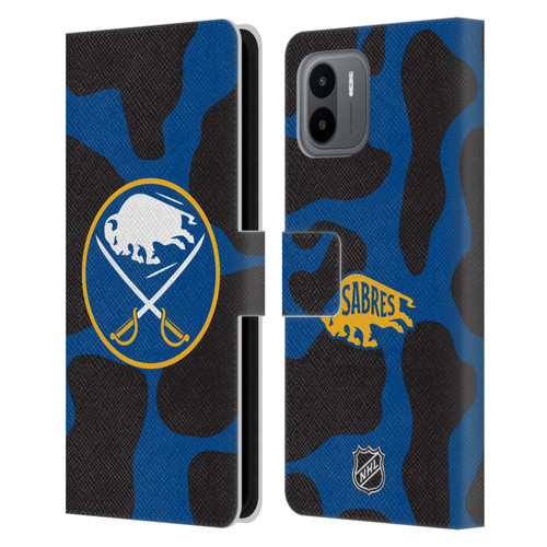 NHL Buffalo Sabres Cow Pattern Leather Book Wallet Case Cover For Xiaomi Redmi A2