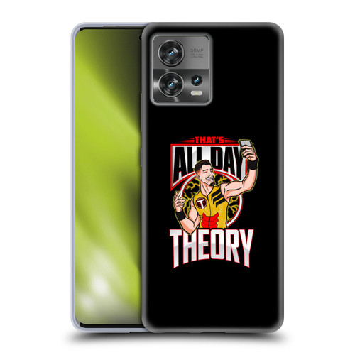 WWE Austin Theory All Day Theory Soft Gel Case for Motorola Moto Edge 30 Fusion