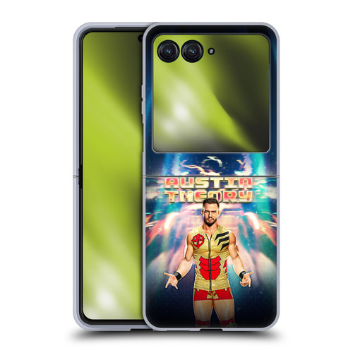 WWE Austin Theory Portrait Soft Gel Case for Motorola Razr 40 Ultra / Razr+ 2023