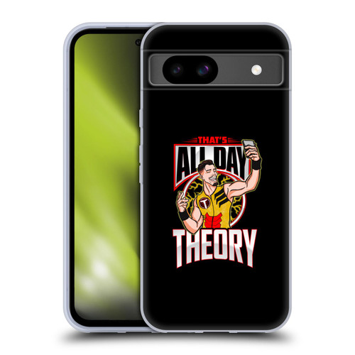 WWE Austin Theory All Day Theory Soft Gel Case for Google Pixel 8a