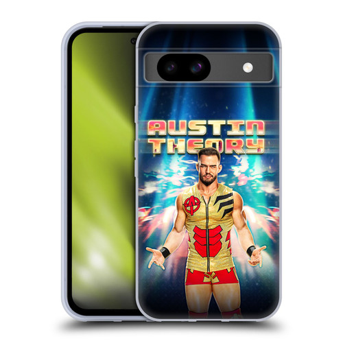 WWE Austin Theory Portrait Soft Gel Case for Google Pixel 8a