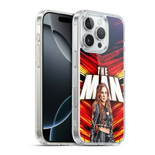 WWE Becky Lynch The Man Soft Gel Case for Apple iPhone 16 Pro & MagSafe