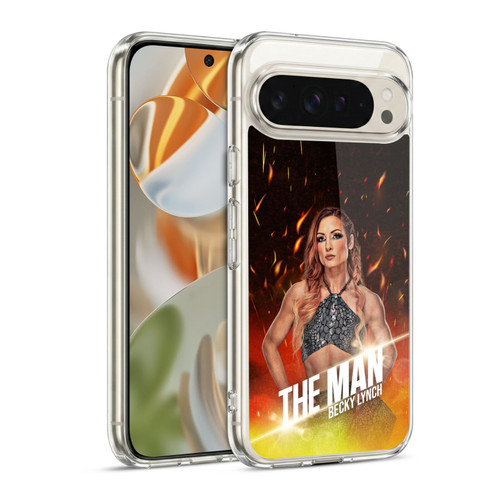 WWE Becky Lynch The Man Portrait Soft Gel Case for Google Pixel 9 / Pixel 9 Pro