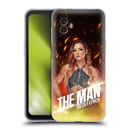 WWE Becky Lynch The Man Portrait Soft Gel Case for Samsung Galaxy Xcover6 Pro/Pro2