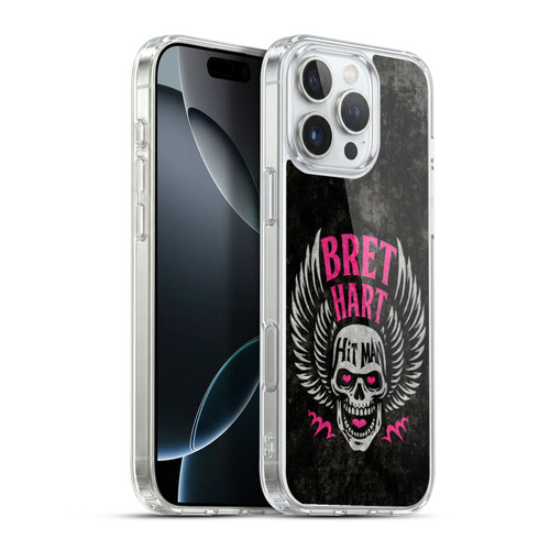 WWE Bret Hart Hitman Skull Soft Gel Case for Apple iPhone 16 Pro Max & MagSafe
