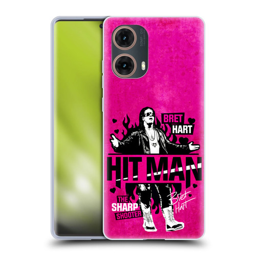 WWE Bret Hart Hitman Soft Gel Case for Motorola Moto G85