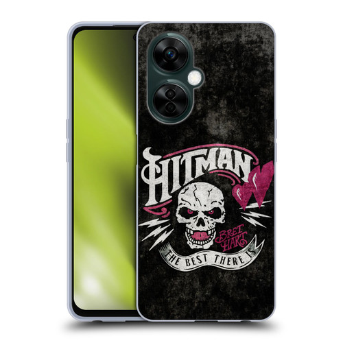 WWE Bret Hart Hitman Logo Soft Gel Case for OnePlus Nord N30