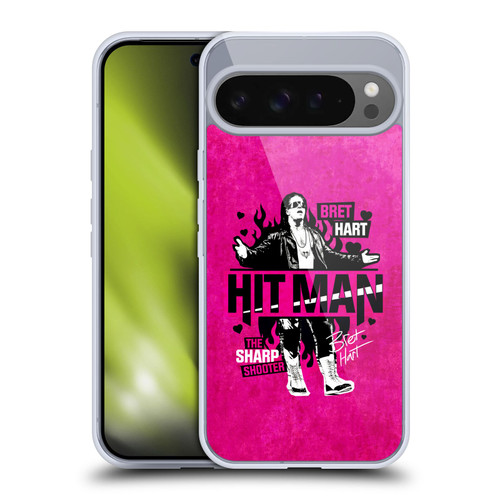 WWE Bret Hart Hitman Soft Gel Case for Google Pixel 9 Pro XL