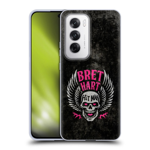 WWE Bret Hart Hitman Skull Soft Gel Case for OPPO Reno12 5G