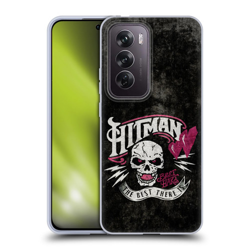 WWE Bret Hart Hitman Logo Soft Gel Case for OPPO Reno12 Pro 5G