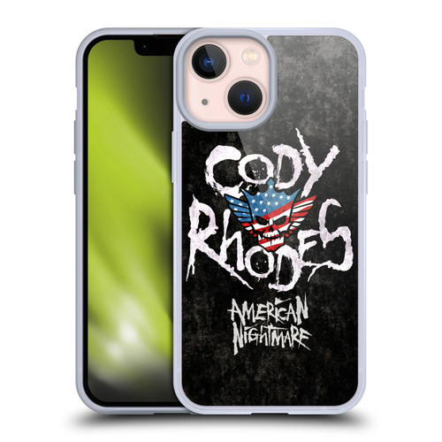 WWE Cody Rhodes Distressed Name Soft Gel Case for Apple iPhone 13 Mini & MagSafe