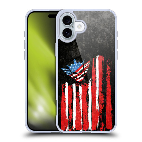 WWE Cody Rhodes Superstar Flag Soft Gel Case for Apple iPhone 16 Plus & MagSafe