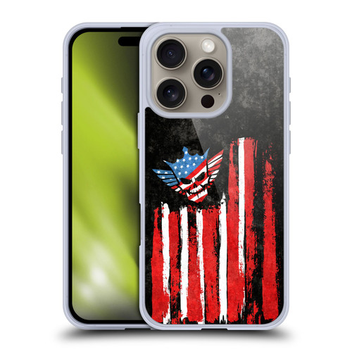 WWE Cody Rhodes Superstar Flag Soft Gel Case for Apple iPhone 16 Pro & MagSafe