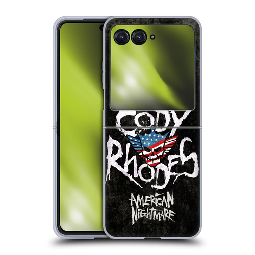 WWE Cody Rhodes Distressed Name Soft Gel Case for Motorola Razr 40 Ultra / Razr+ 2023