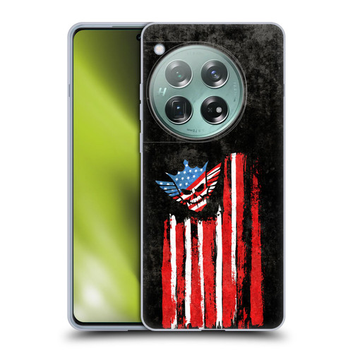 WWE Cody Rhodes Superstar Flag Soft Gel Case for OnePlus 12
