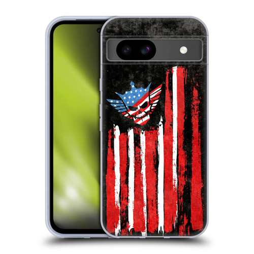 WWE Cody Rhodes Superstar Flag Soft Gel Case for Google Pixel 8a
