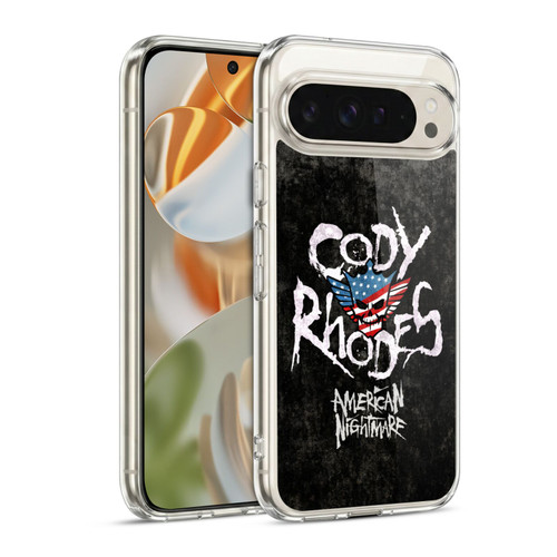 WWE Cody Rhodes Distressed Name Soft Gel Case for Google Pixel 9 / Pixel 9 Pro