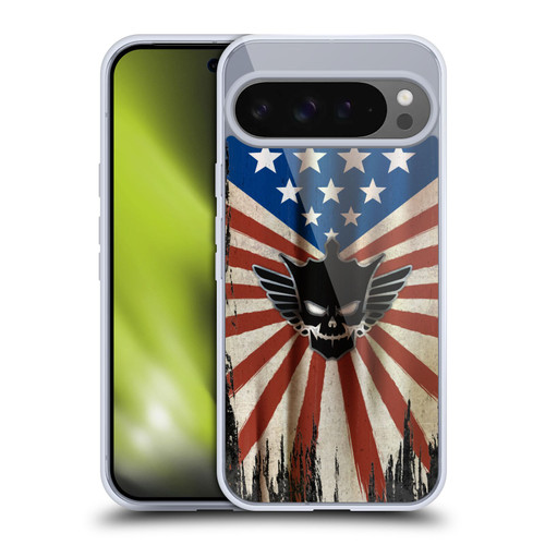 WWE Cody Rhodes Distressed Flag Soft Gel Case for Google Pixel 9 Pro XL WWE Cody Rhodes Distressed Flag Soft Gel Case for Google Pixel 9 Pro XL