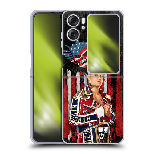 WWE Cody Rhodes American Nightmare Flag Soft Gel Case for OPPO Find N2 Flip