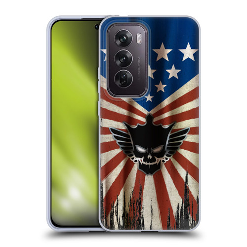 WWE Cody Rhodes Distressed Flag Soft Gel Case for OPPO Reno12 Pro 5G