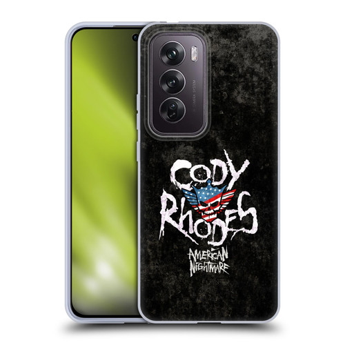 WWE Cody Rhodes Distressed Name Soft Gel Case for OPPO Reno12 Pro 5G