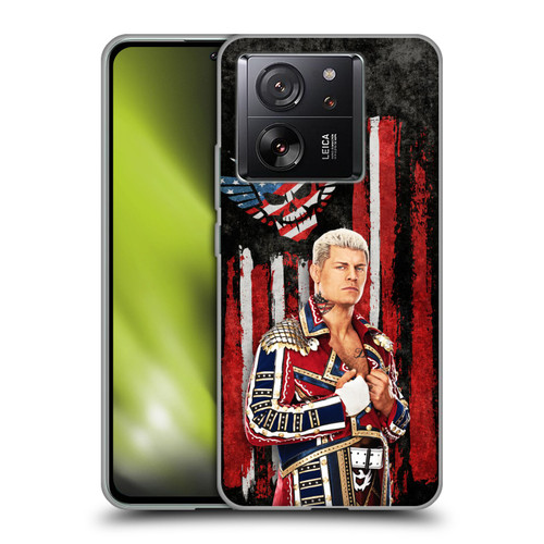WWE Cody Rhodes American Nightmare Flag Soft Gel Case for Xiaomi 13T 5G / 13T Pro 5G