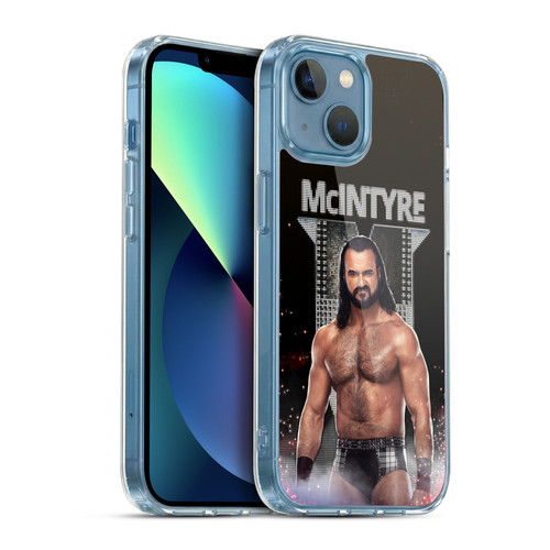 WWE Drew McIntyre LED Image Soft Gel Case for Apple iPhone 13 Mini & MagSafe